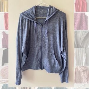 Super soft jersey hoodie by Gap Fit